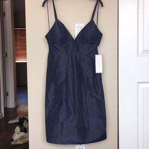 J Crew Adrienne dress in silk taffeta